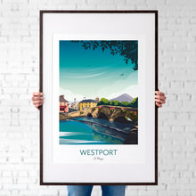 Load image into Gallery viewer, Irish Gift - Westport Ireland Art Print 
