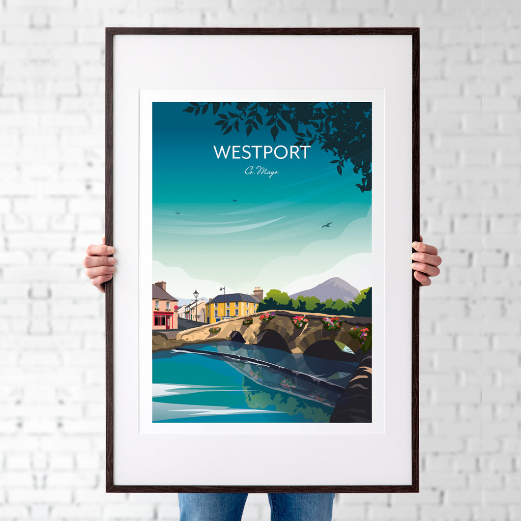 Westport Mayo Art Print - Ireland