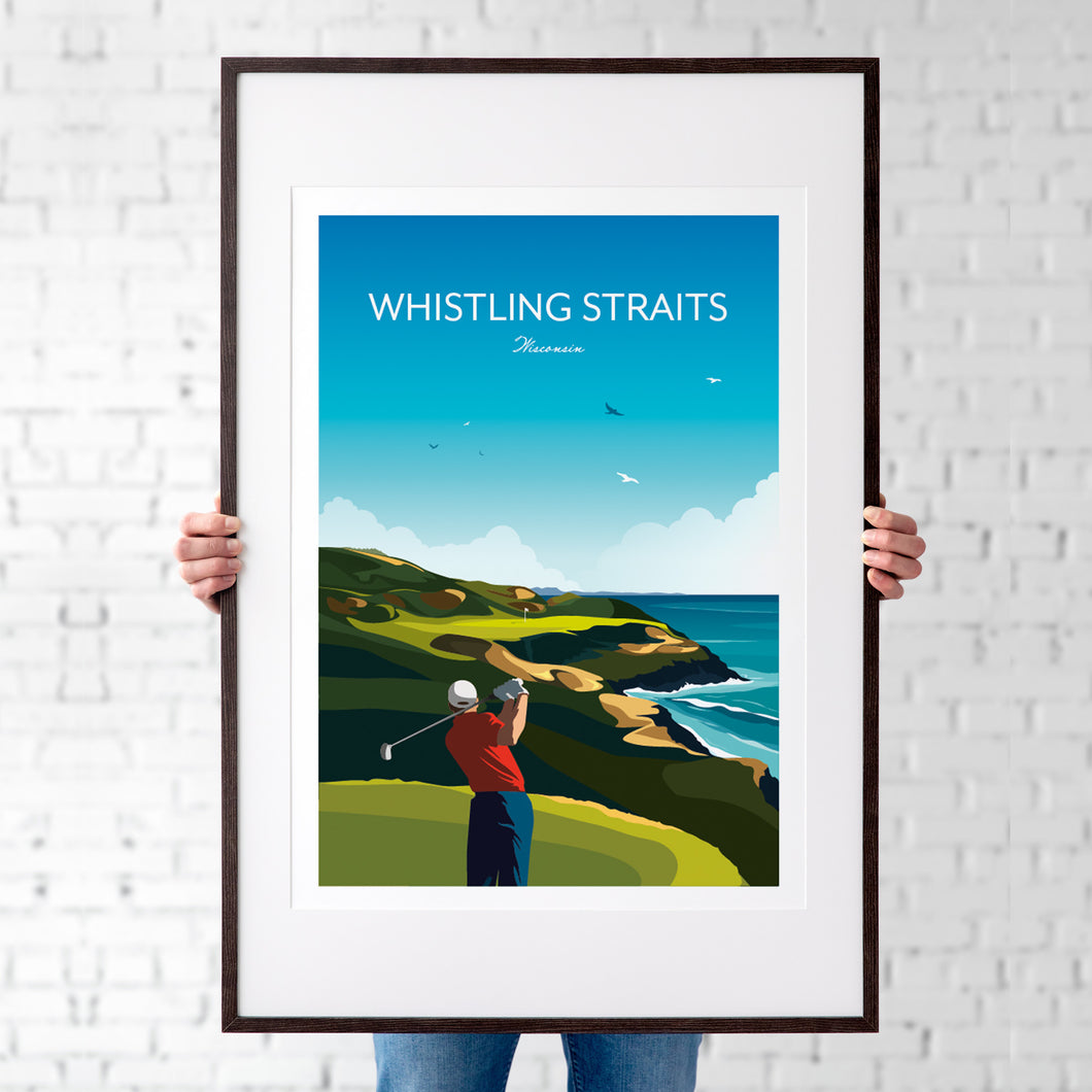 Golf Print Whistling Straits, Wisconsin