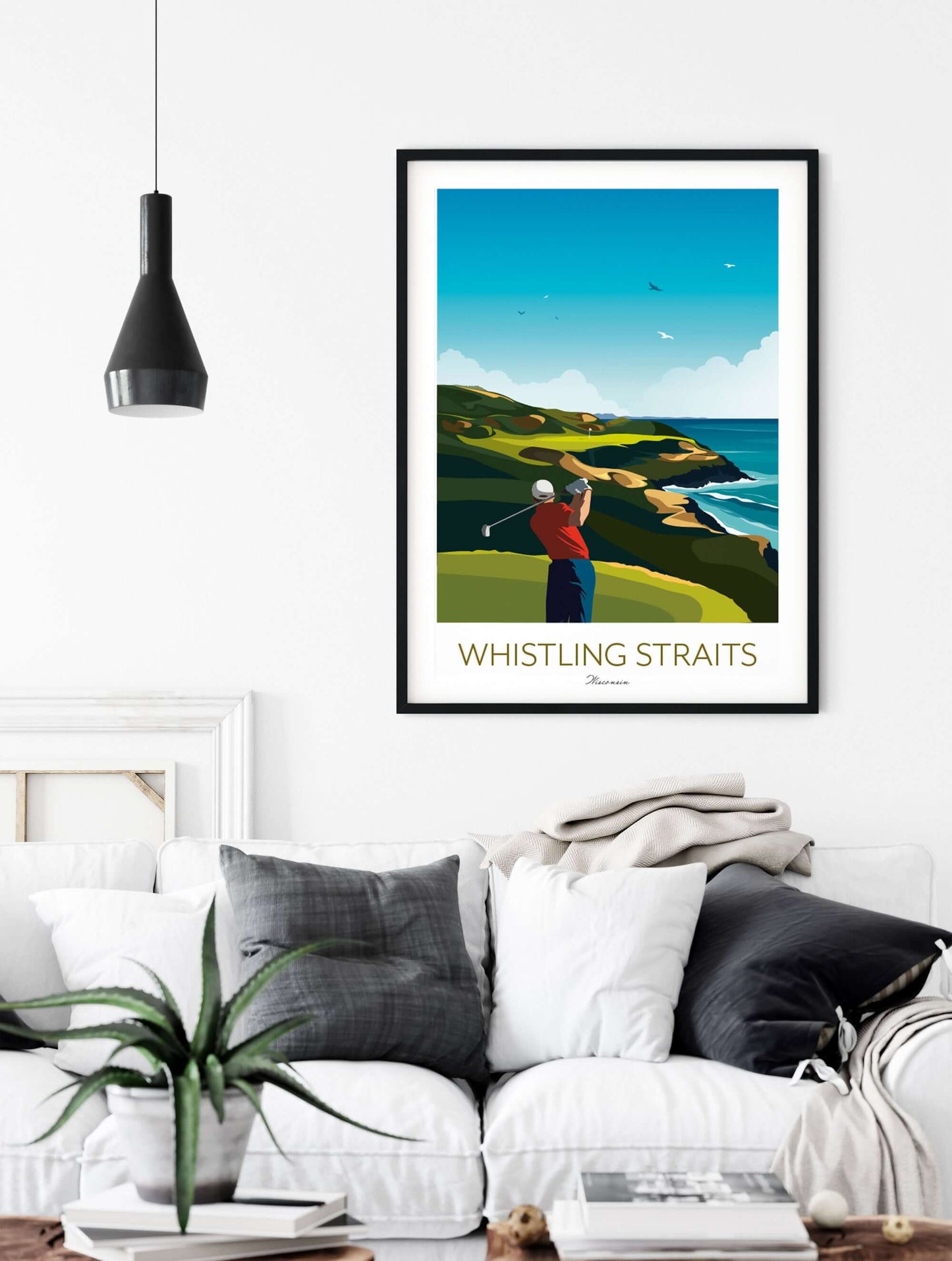 Whistling Straits Golf Print