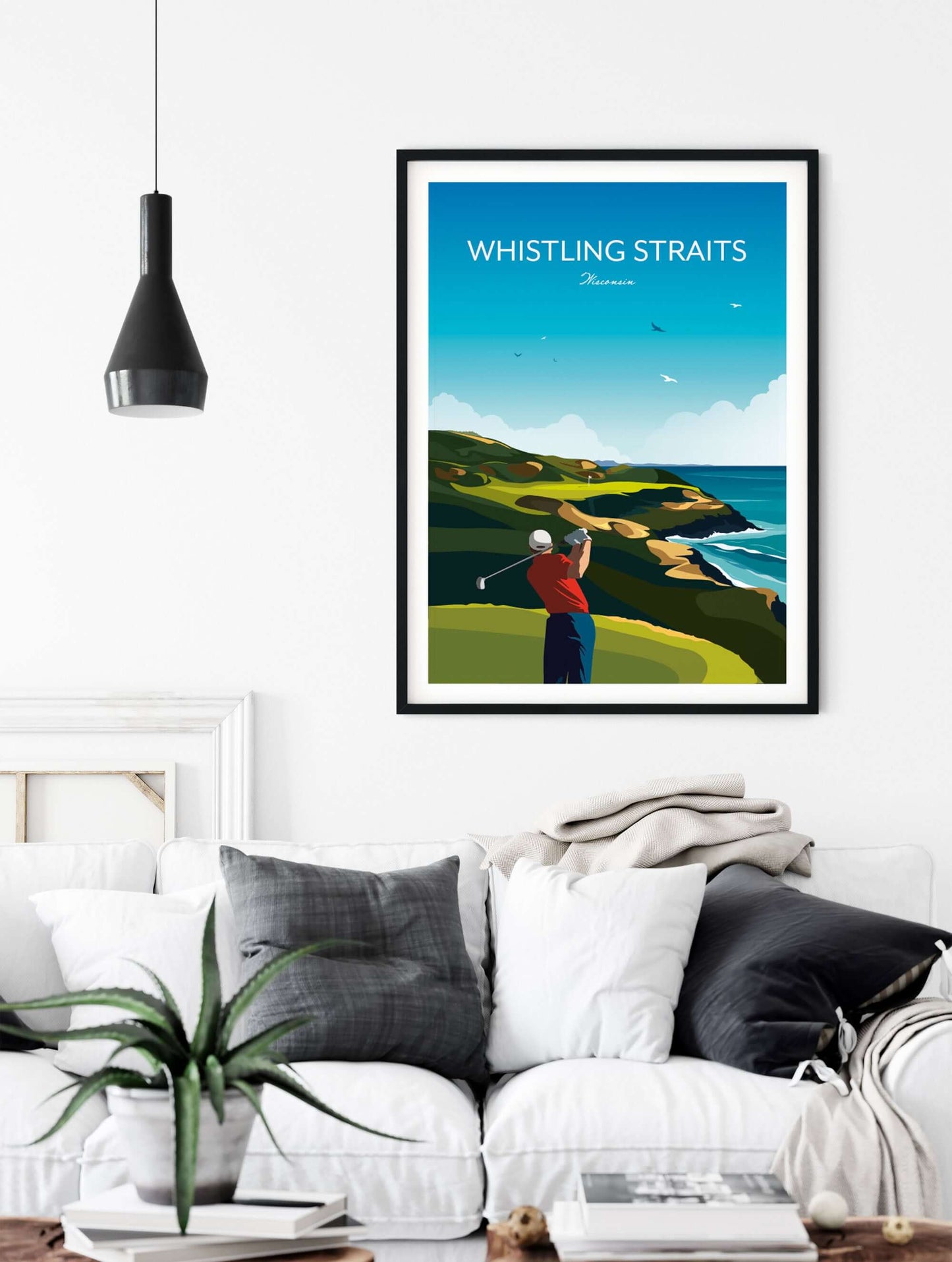 Golf Print Whistling Straits, Wisconsin