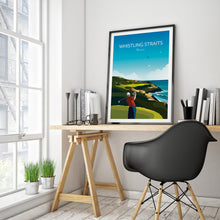 Load image into Gallery viewer, Golf Print Whistling Straits, Wisconsin
