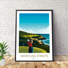 Load image into Gallery viewer, Whistling Straits Golf Print - Ryder Cup Wisconsin
