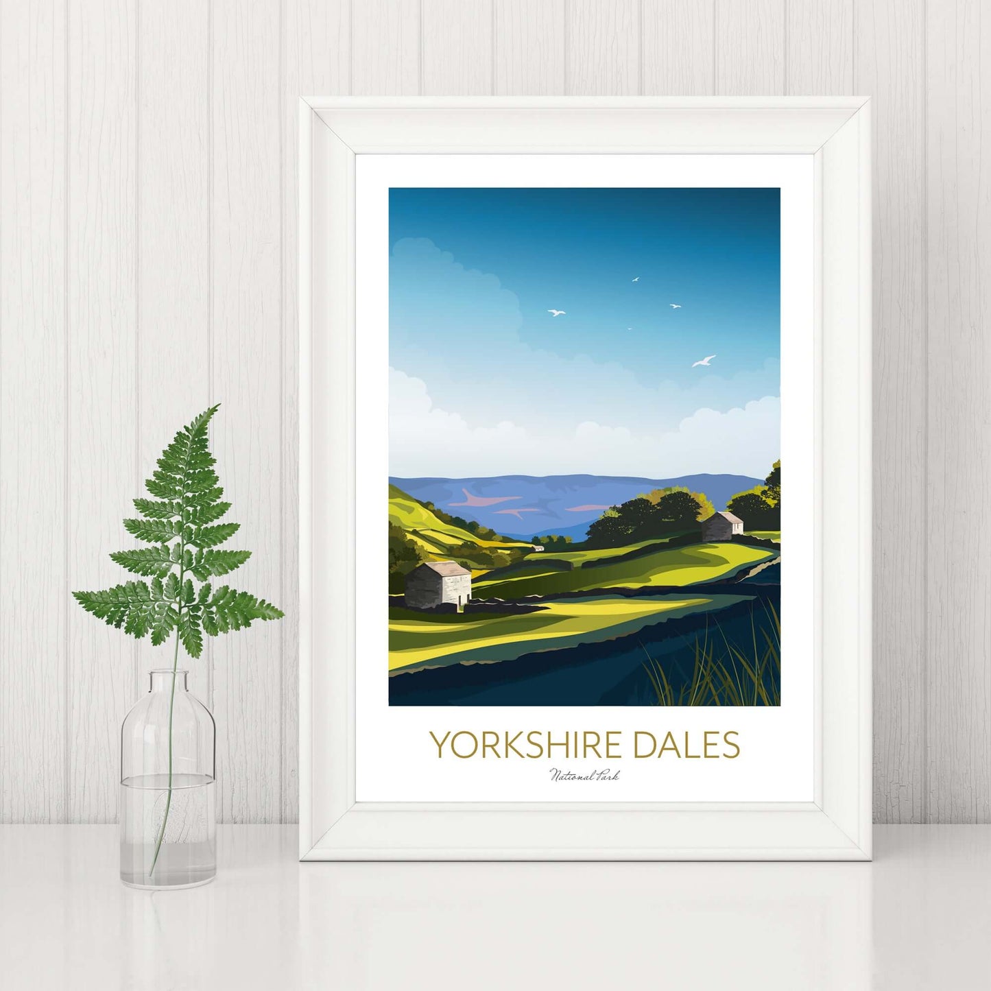 Yorkshire Dales Print Hiking Gift