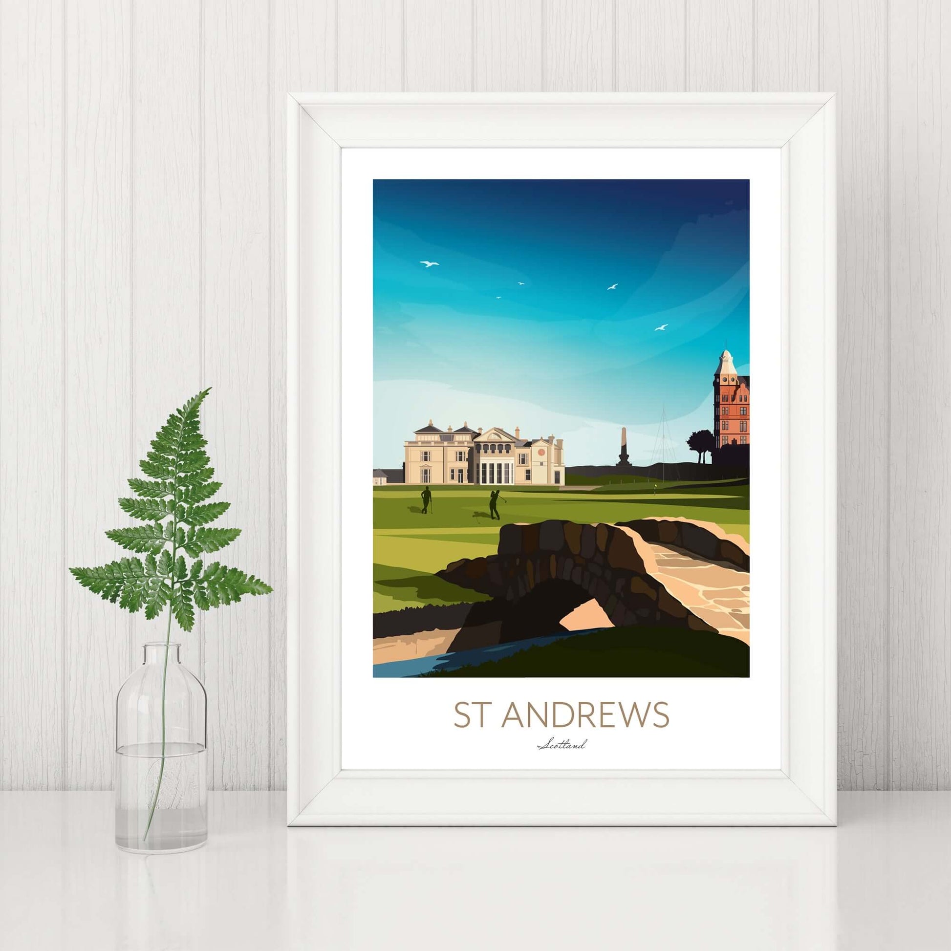 St Andrews Golf Print