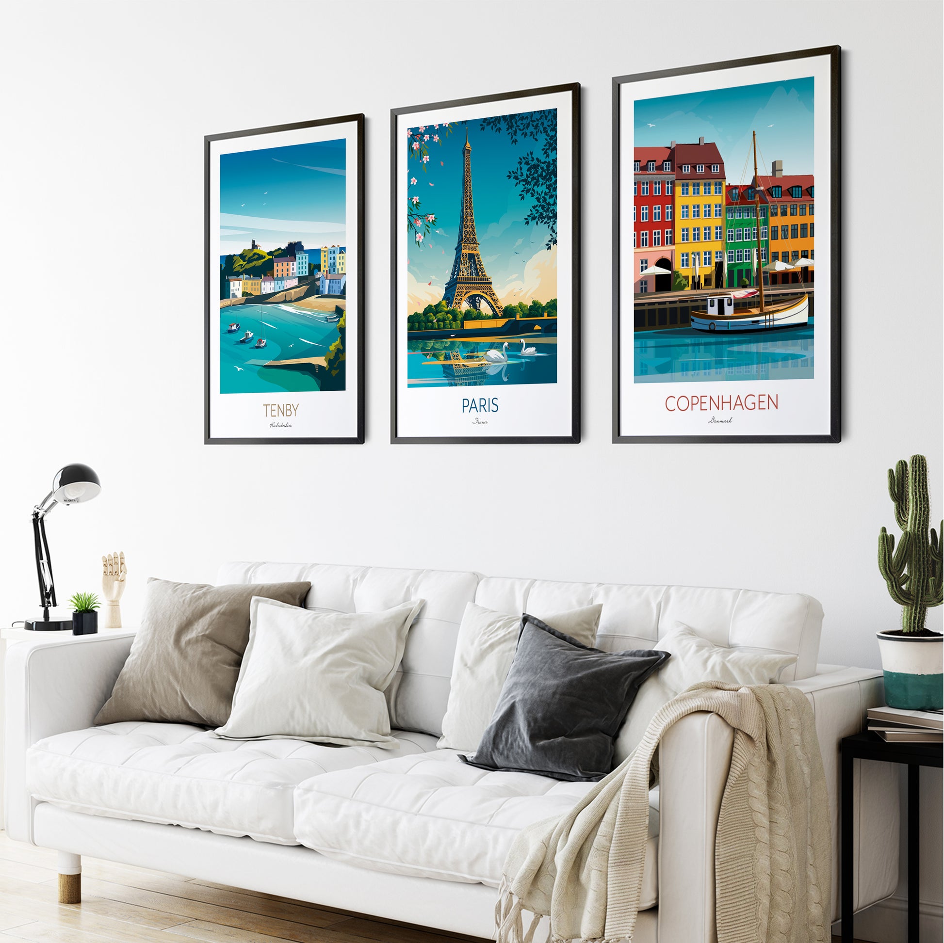Paris Eiffel Tower Art Print.