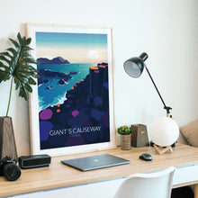 Load image into Gallery viewer, Giants Causeway Illustration Print
