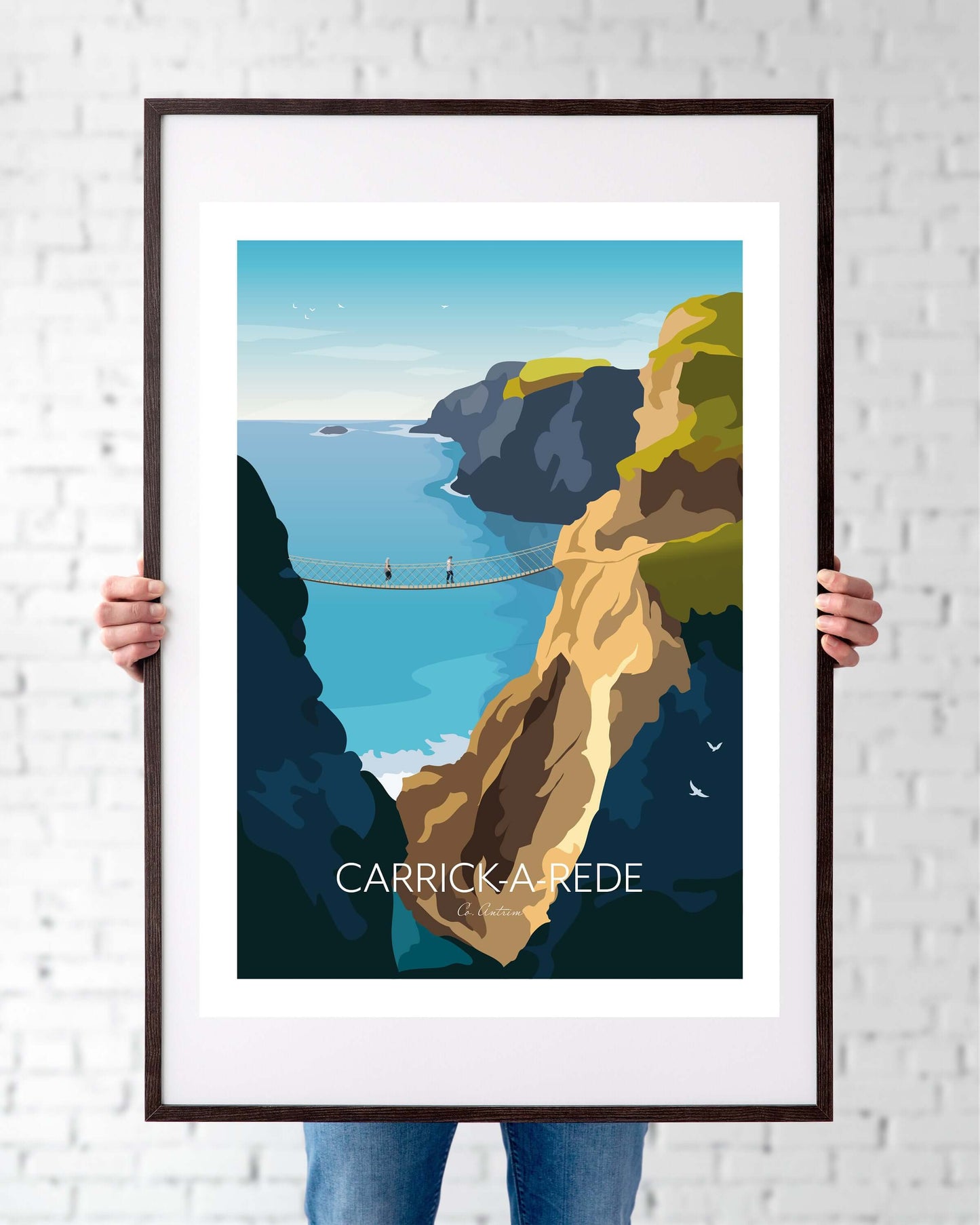 Carrick-a-Rede Northern Ireland Wall Art