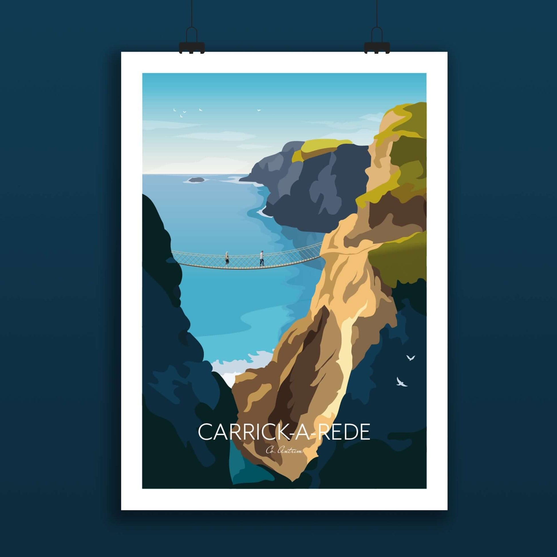 Carrick-a-Rede Northern Ireland Wall Art