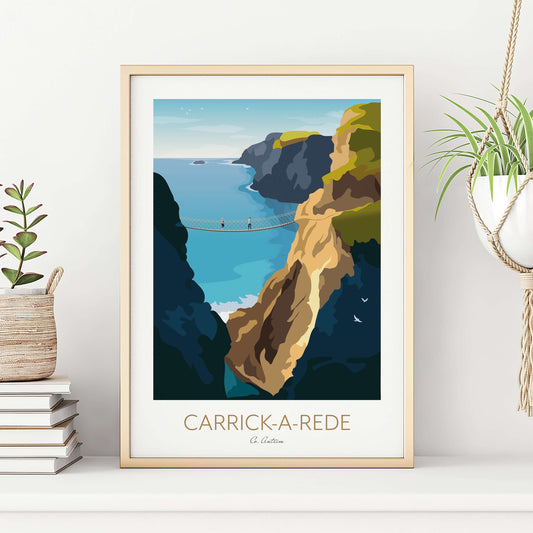 Carrick-a-Rede Northern Ireland Wall Art