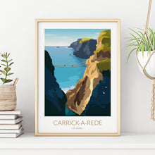 Load image into Gallery viewer, Carrick-a-Rede Northern Ireland Wall Art
