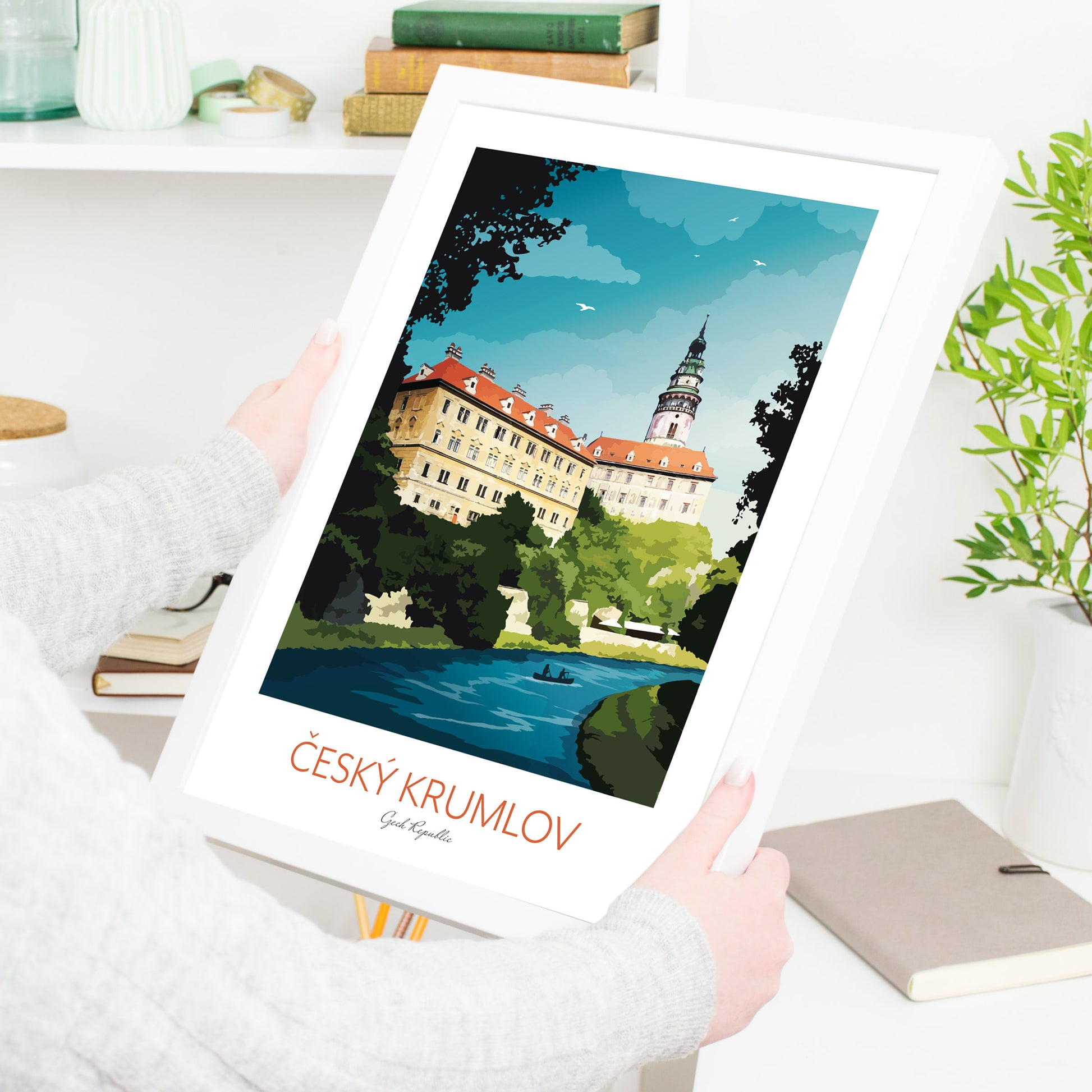 Wall Art Print Cesky Krumlov