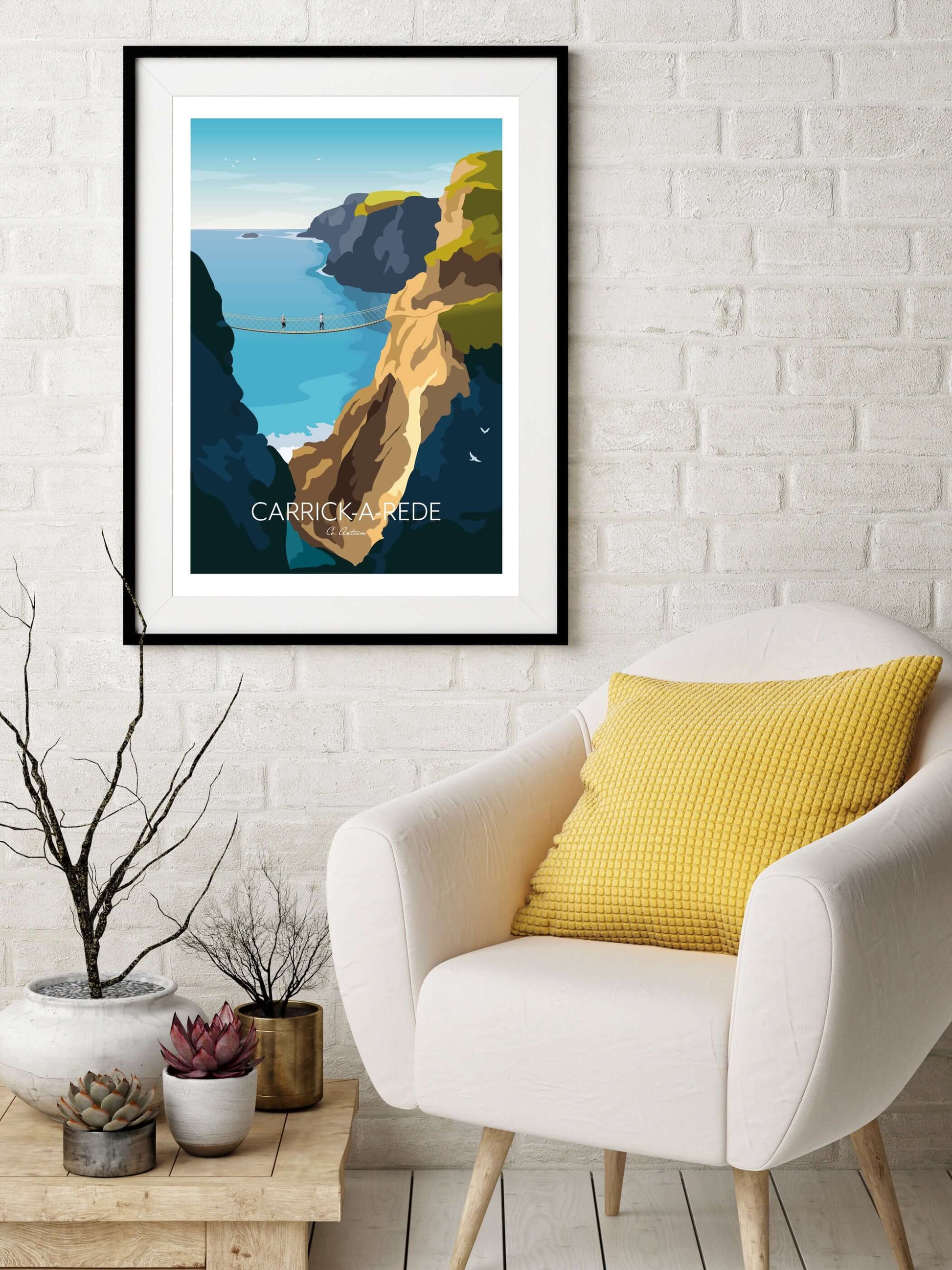 Carrick-a-Rede Northern Ireland Wall Art