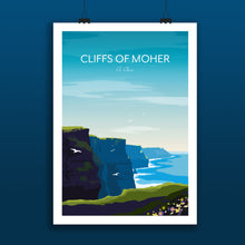 Load image into Gallery viewer, Ireland Wall Art Print Cliffs of Moher
