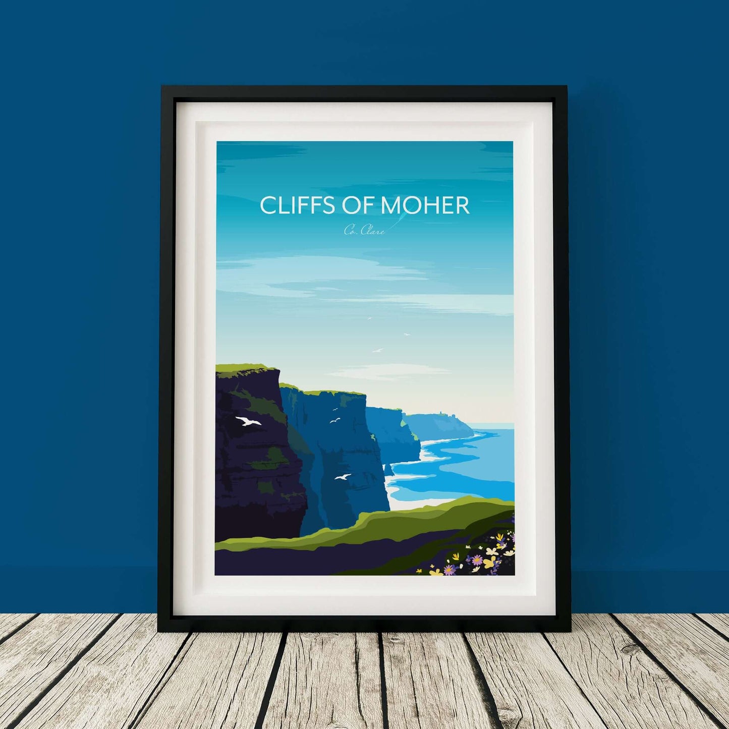 Ireland Wall Art Print Cliffs of Moher