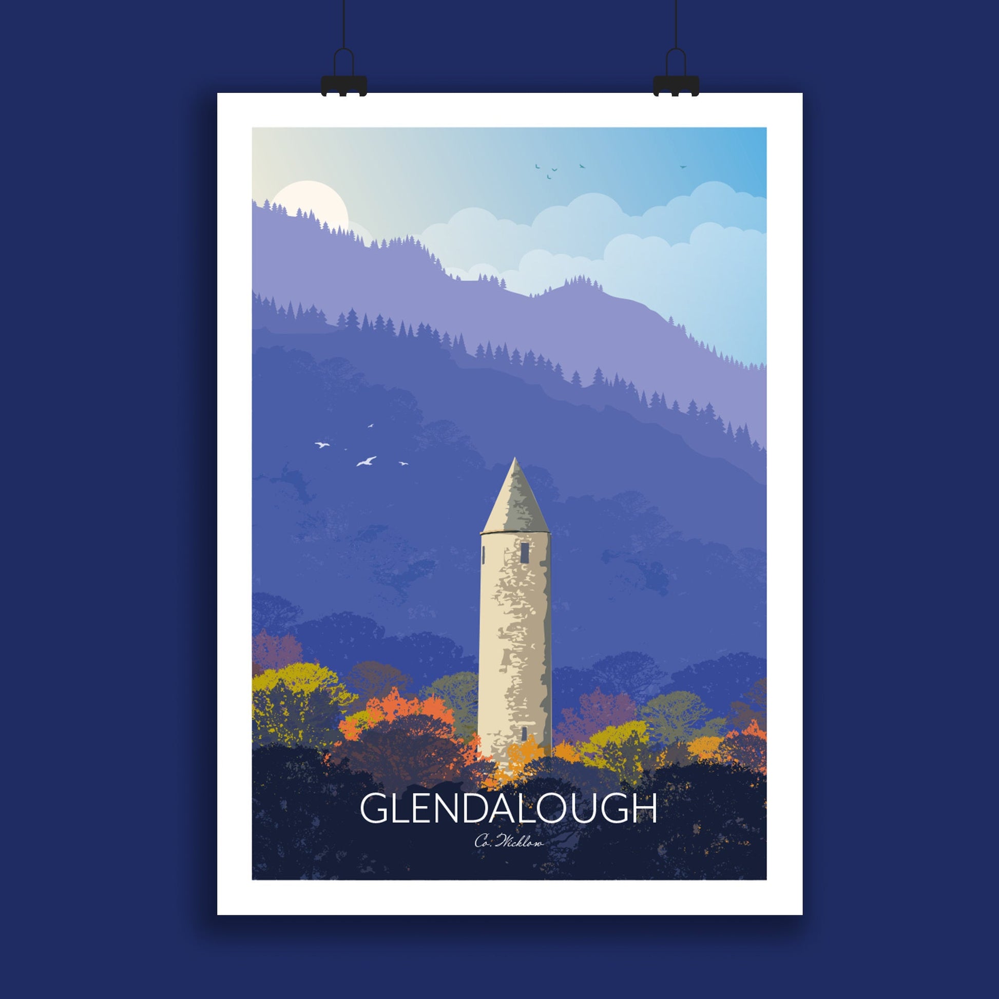 Glendalough Art Print