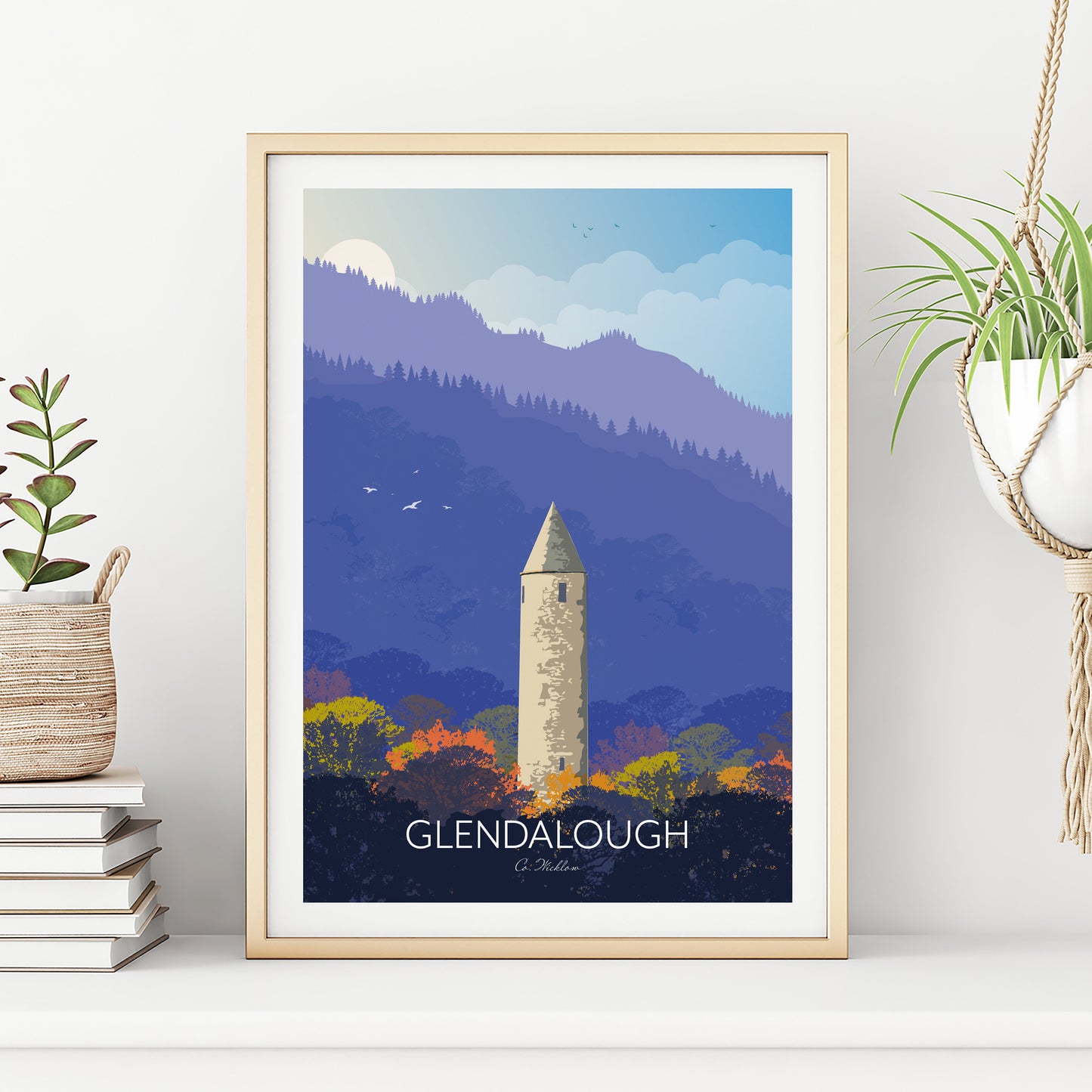 Wall Art Print Glendalough