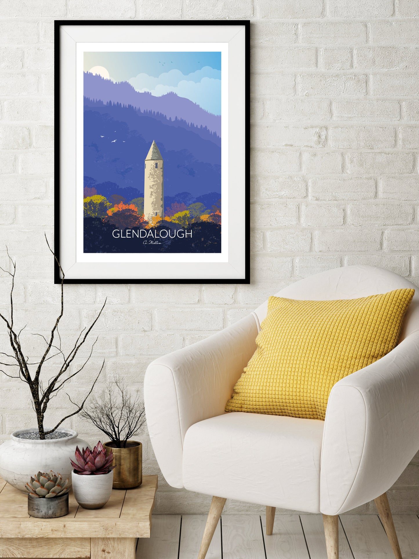 Glendalough Art Print