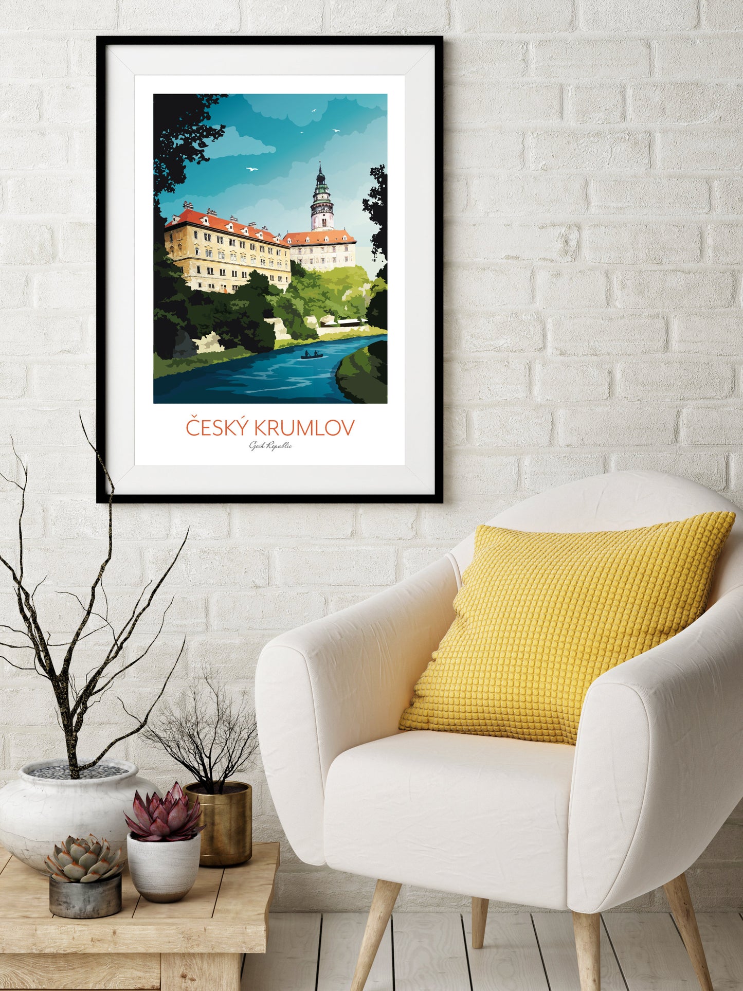 Wall Art Print Cesky Krumlov