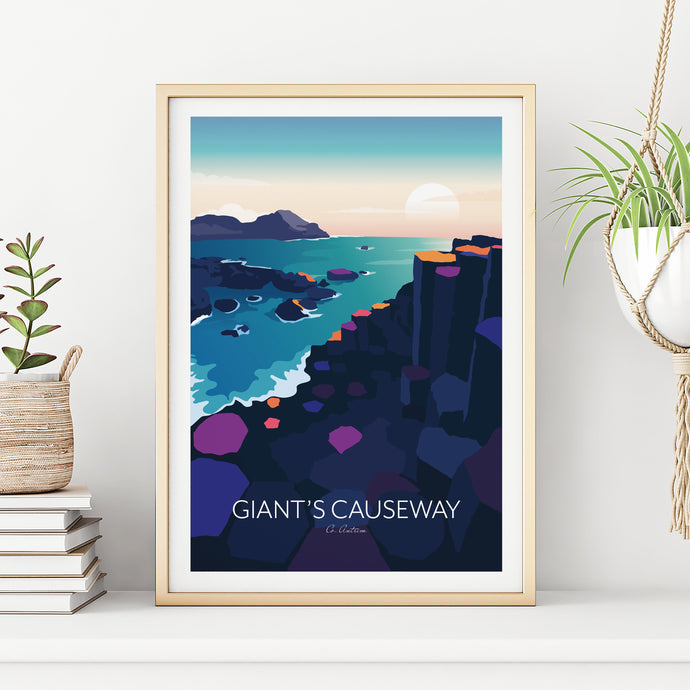 Giants Causeway Art Print