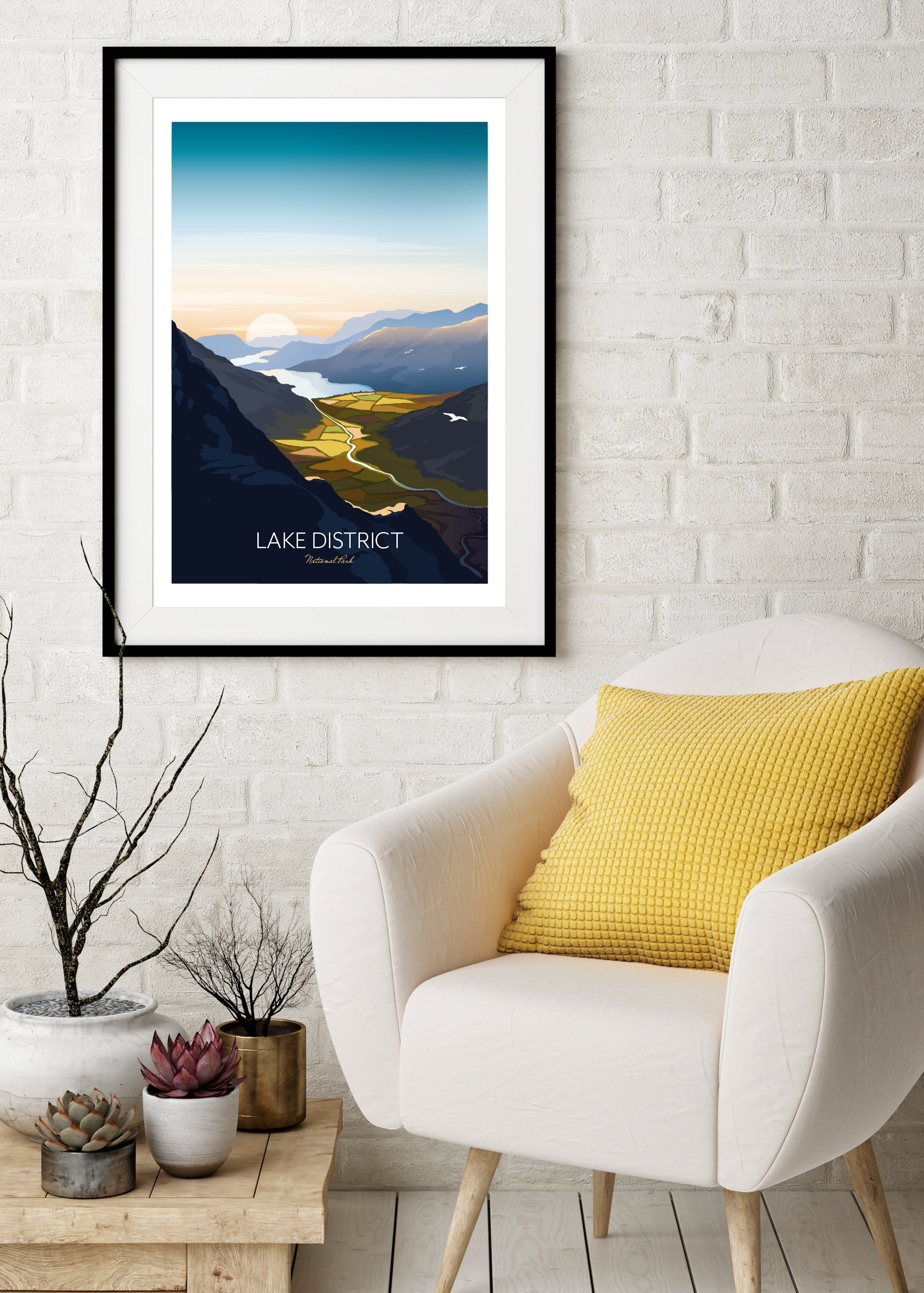 Lake District Wall Art Print