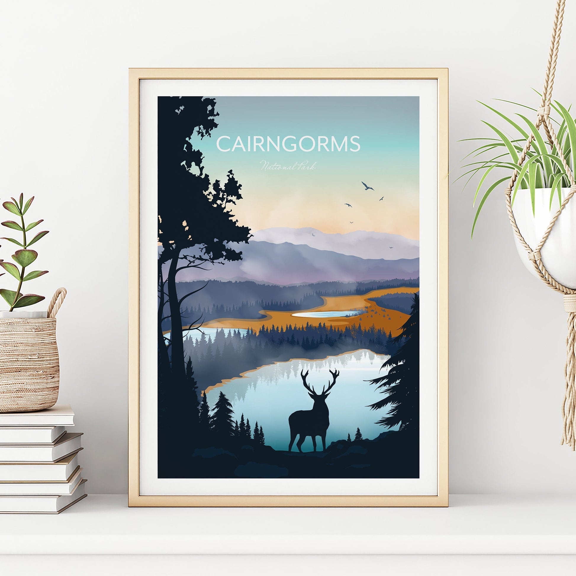 Cairngorms National Park Art Print