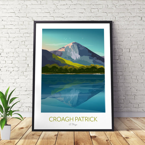 Croagh Patrick Art Print