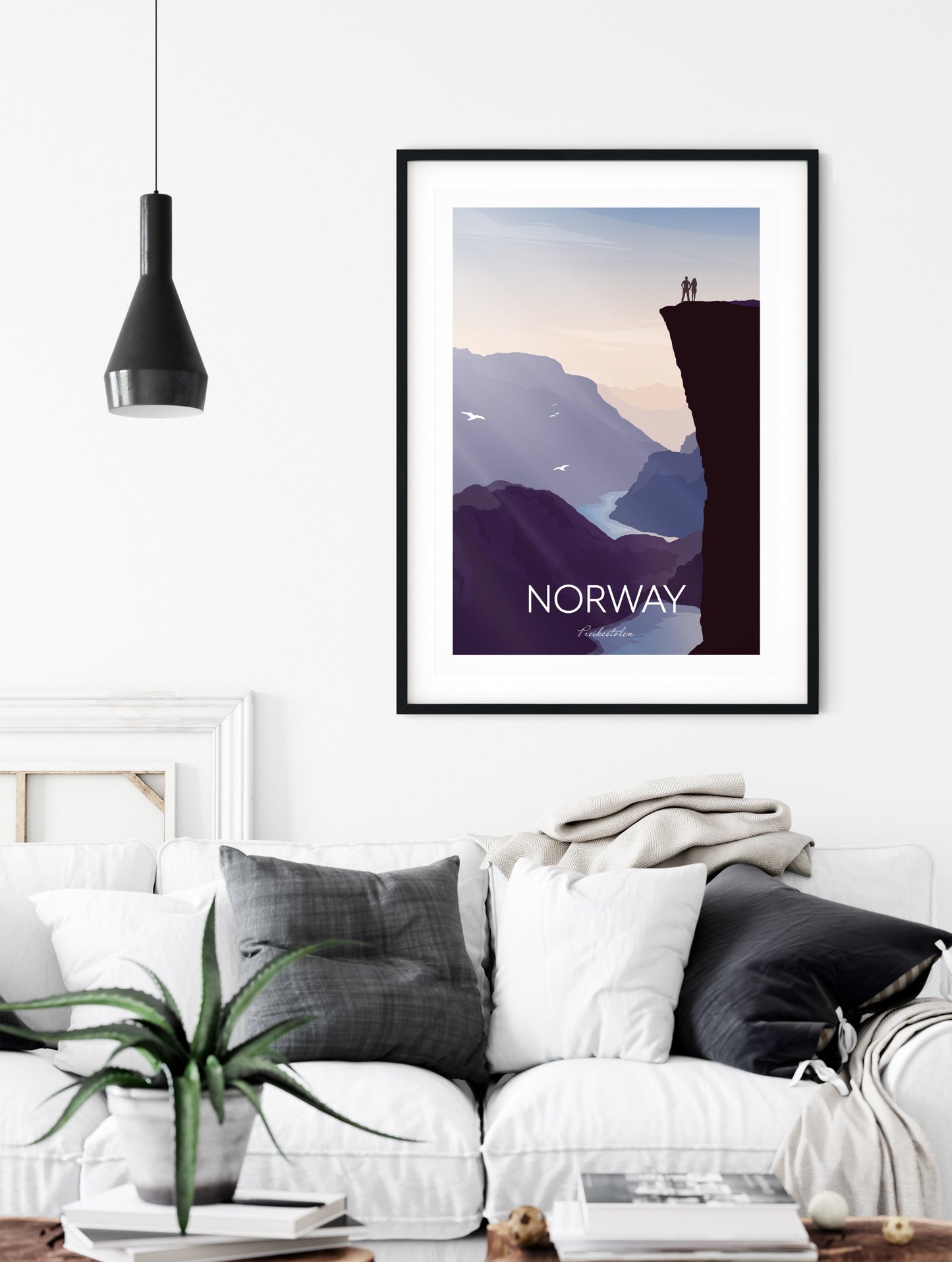 Norway Art Print Pulpit Rock Preikestolen