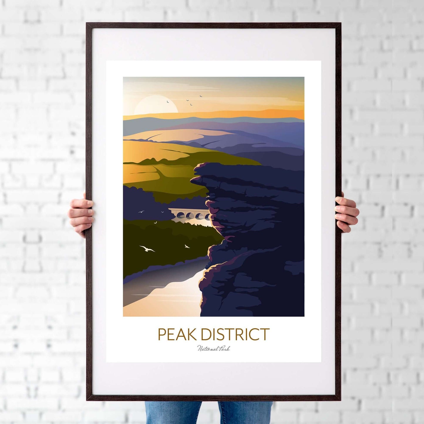 Peak District National Park Wall Art Print