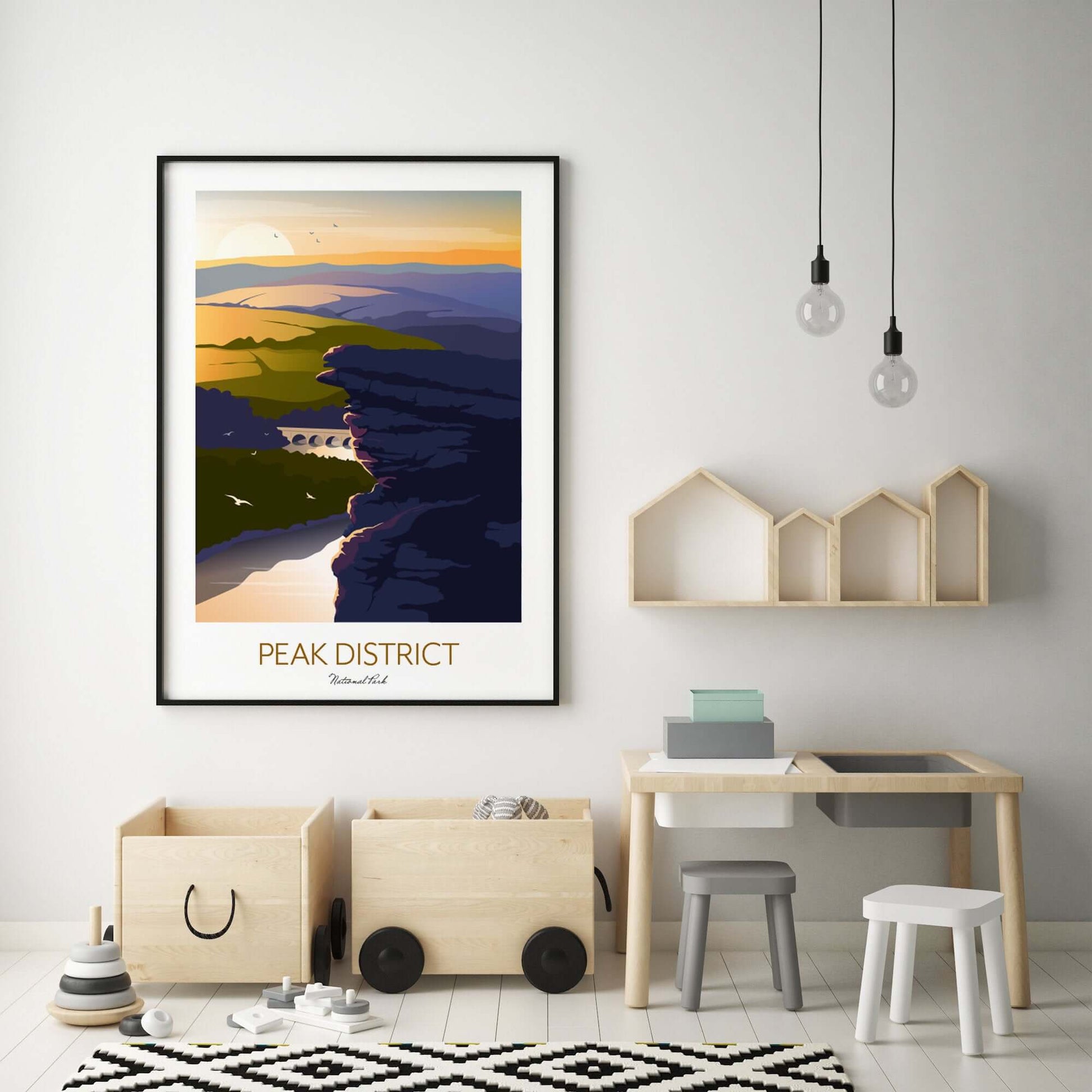 Peak District National Park Wall Art Print