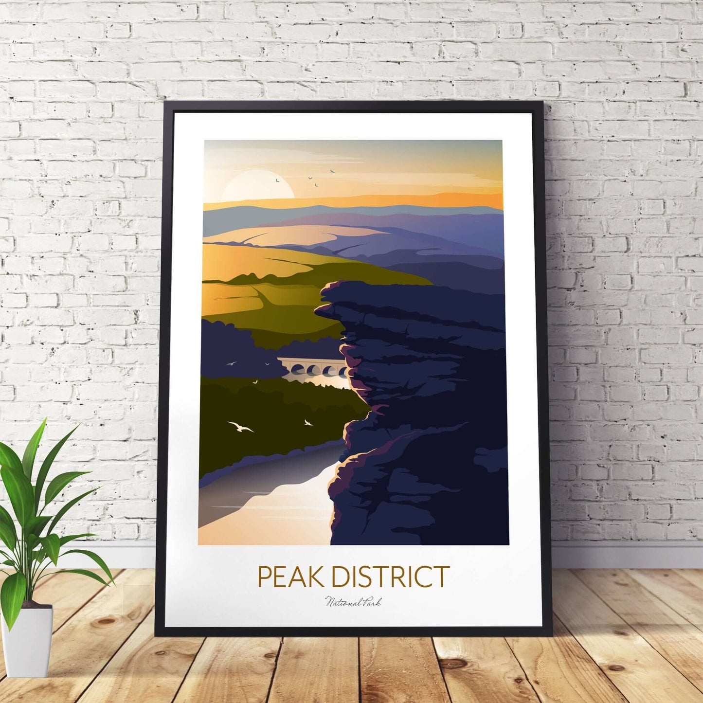 Peak District National Park Wall Art Print