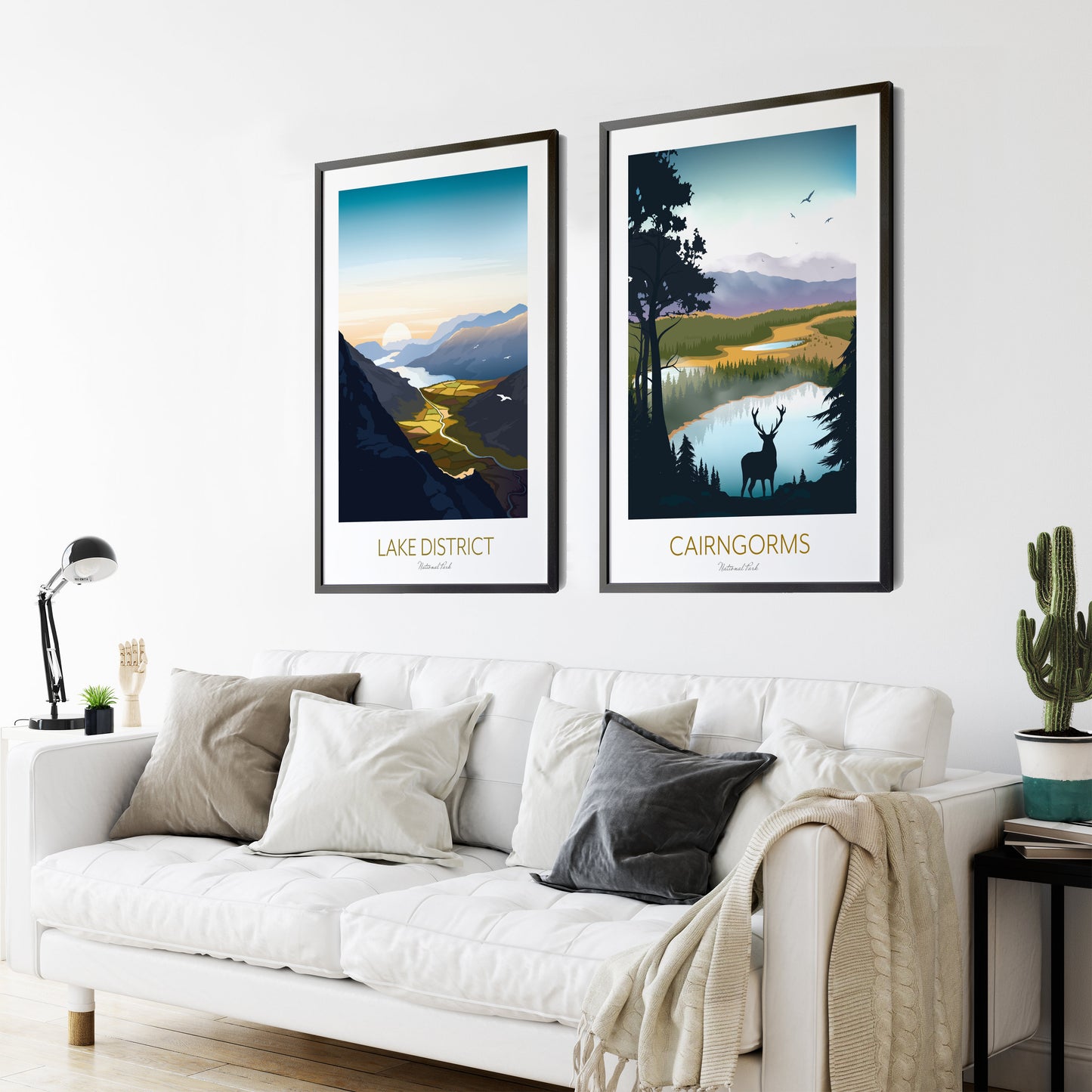 UK National Parks Set of 2 Prints