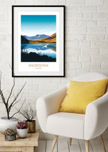 Load image into Gallery viewer, Snowdonia Art Print of Wales National Park
