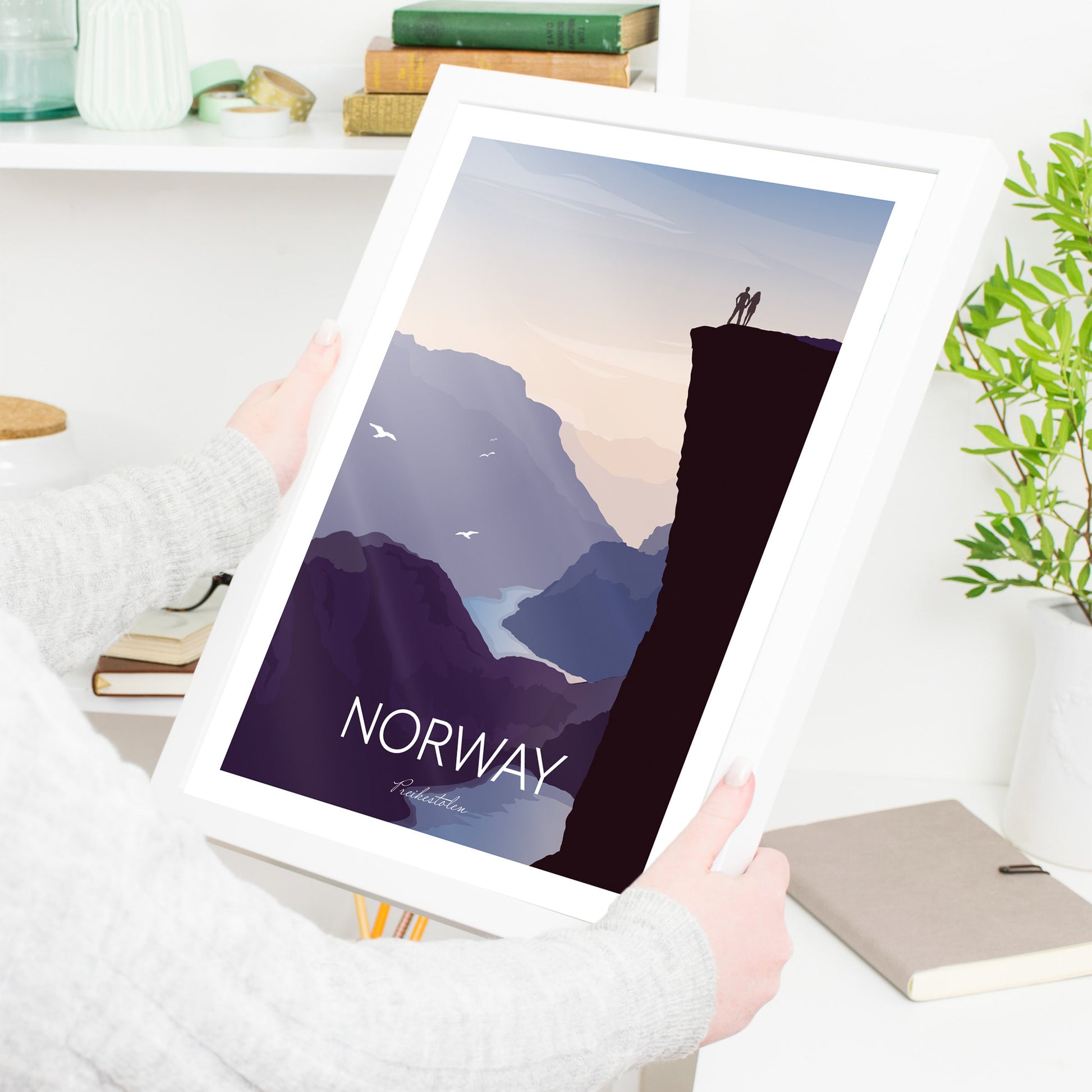 Norway Art Print Pulpit Rock Preikestolen