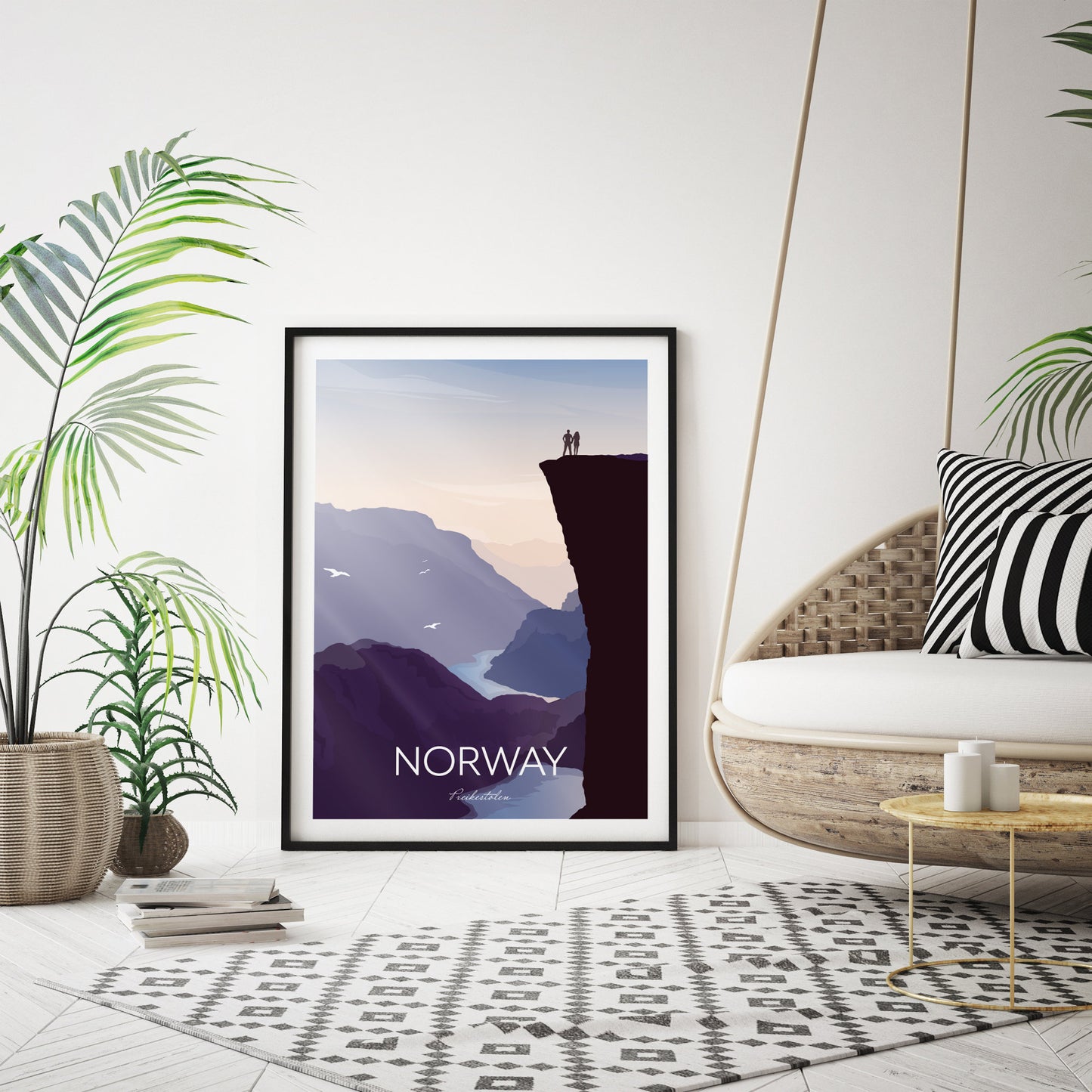 Norway Art Print Pulpit Rock Preikestolen