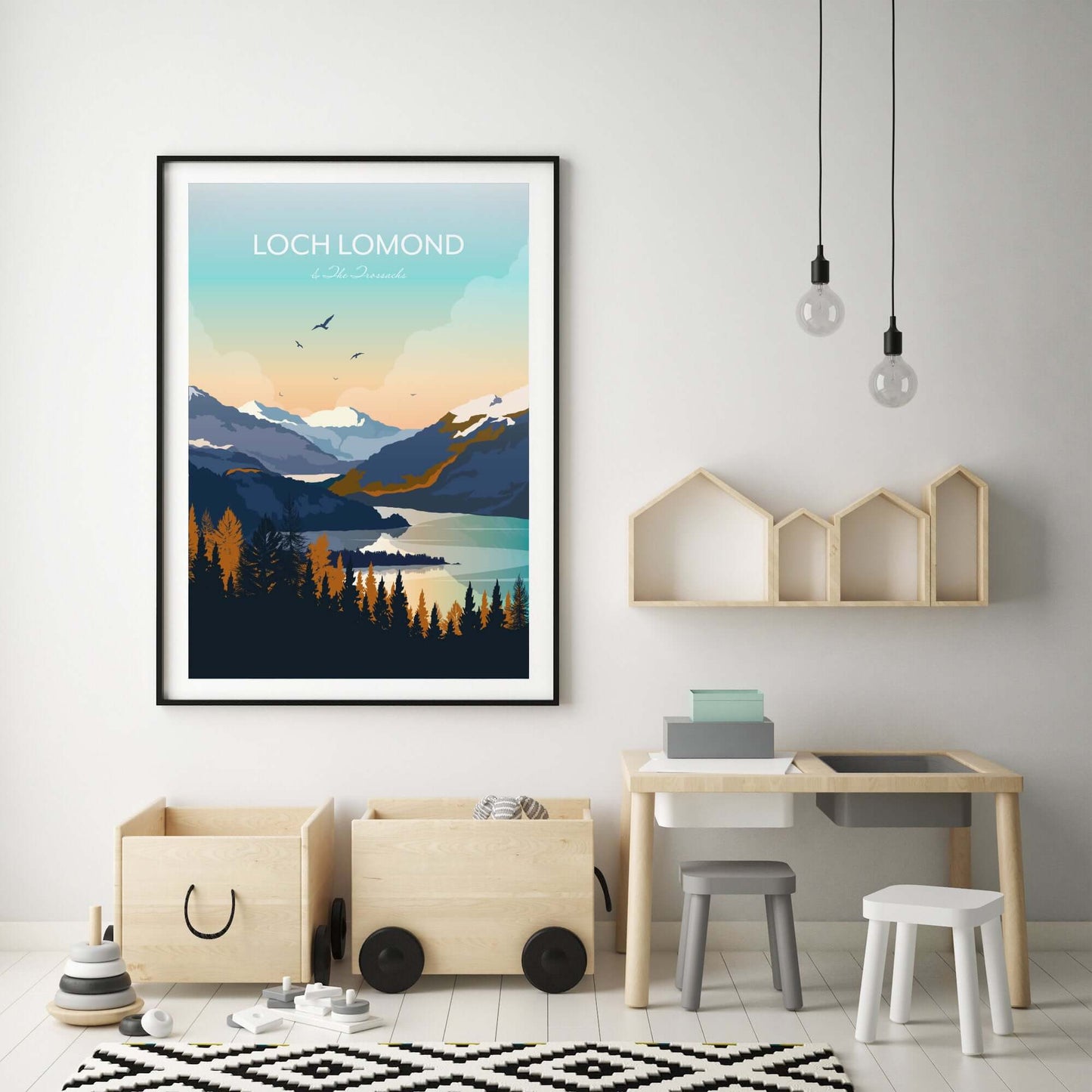 Loch Lomond Wall Art Print